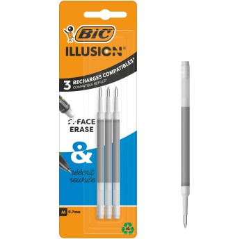 WKŁAD ILLUS GEL CZARNY (3) 5392