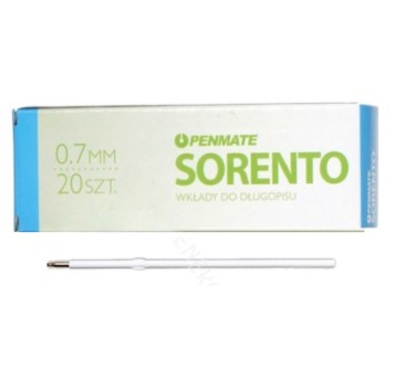 WKŁAD SORENTO PENMATE NIEBIESKI (20) 5696