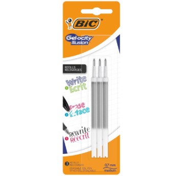 WKŁAD ŻELOWY ILLUS CZARNY 0,7MM (3) 9633