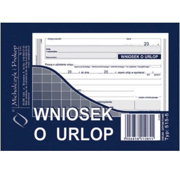 WNIOSEK O URLOP A6 515-5