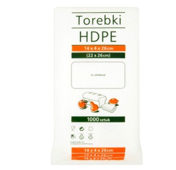 WORKI HDPE 14X4X26 (1000) 0413