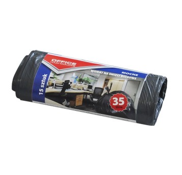WORKI NA ŚMIECI BIUROWE MOCNE 35L/15 1148