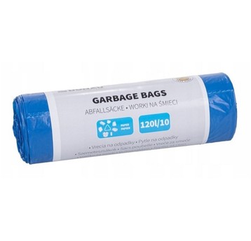 WORKI NA ŚMIECI DO SEGREGACJI 120L/10 NIEBIES 0733