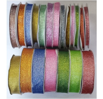 WSTAŻKA BROKAT MIEDŹ 6mm/32m 1op.=4ro