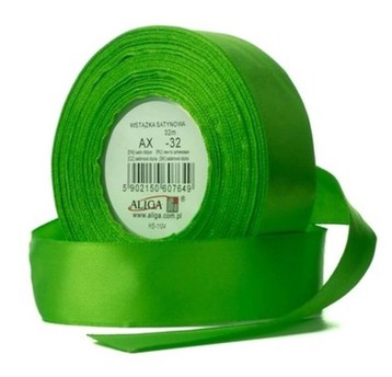 Wstążka sat.AX25-12 25mm/32m Zielony (4) 4379