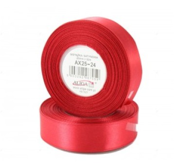 Wstążka sat.AX25-24 25mm/32m Czerwony (4) 7066