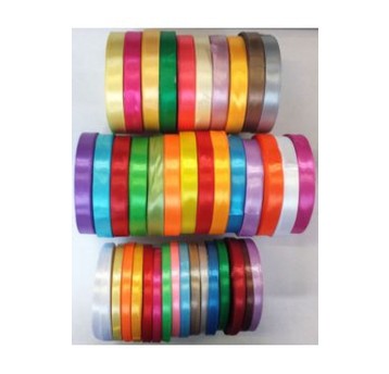 WSTĄŻKA SATYNOWA AX06-11 6MM/32M (4) 6390 ZIELONY
