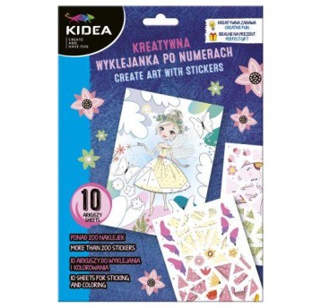 WYKLEJANKA PO NUMERACH MAGICZNY ŚWIAT 10 ARK