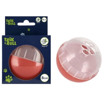 ZABAWKA DLA KOTA PILKA SMACZEK 8CM TRIK 1283