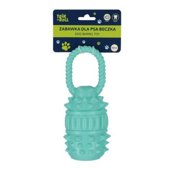 ZABAWKA DLA PSA BECZKA Z UCHWYTEM NIEBIESKA 0620