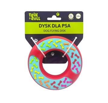 ZABAWKA DLA PSA DYSK 13,8CM TRIK 0705