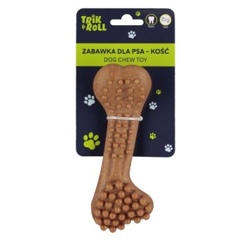 ZABAWKA DLA PSA KOŚĆ NATURALNA 17CM 10X22 0729