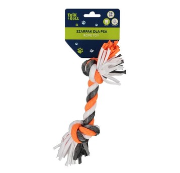 ZABAWKA DLA PSA SZARPAK POMARAŃCZ 28CM TRIK 2273