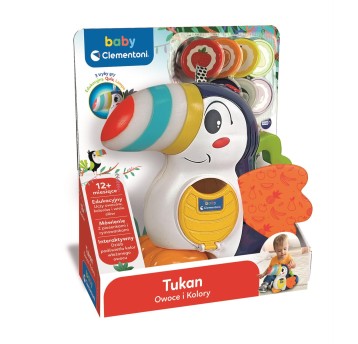 ZABAWKA INTERAKTYWNA TUKAN OWOCE I KOLORY 3834