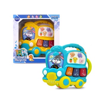 ZABAWKA MUZYCZNA E-EDU AUTKO 0676