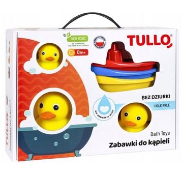 ZABAWKI DO KĄPIELI 6 BEZ DZIURKI HIGIENICZNE 5160