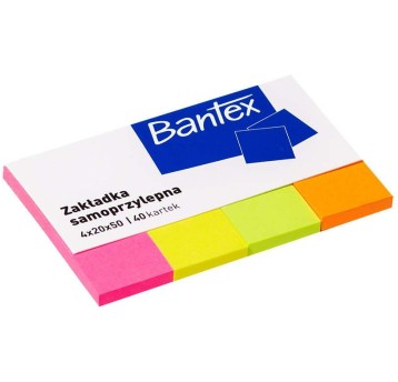 ZAKŁADKI SAMOP. 20X50/40K 4KOL. (4) 400086402 A"12