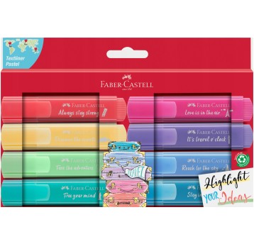 ZAKREŚLACZ 1546 PASTELOWY 8 KOLORÓW FC254626
