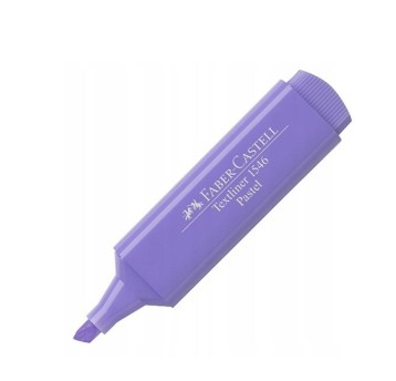 ZAKREŚLACZ 1546 PASTELOWY LILAC FABER 6566