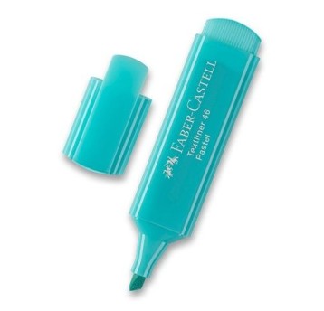 ZAKREŚLACZ 1546 PASTELOWY TURQUOISE FABER 6580