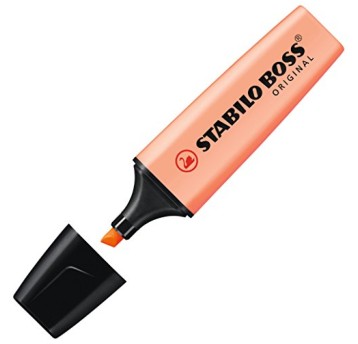 ZAKREŚLACZ BOSS PASTELOWY POMARAŃCZ 70/126 A'10