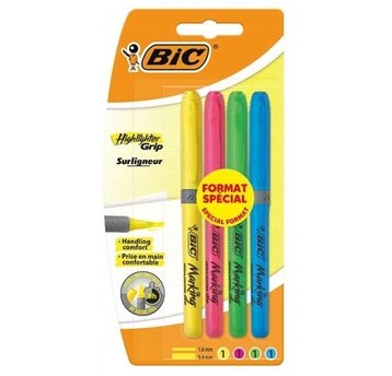 ZAKREŚLACZ BR/LINER GRIP BL MIX 4127