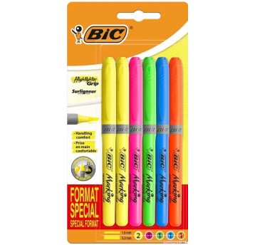 ZAKREŚLACZ BR/LINER GRIP BL6MIX 0693