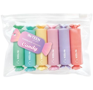 ZAKREŚLACZ CANDY 6 KOL. YNT 6900