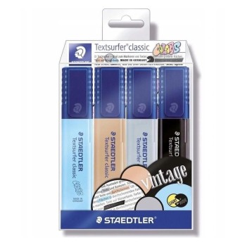 ZAKREŚLACZ CLASSIC COLOURS/VINTAGE 4 KOL 9815