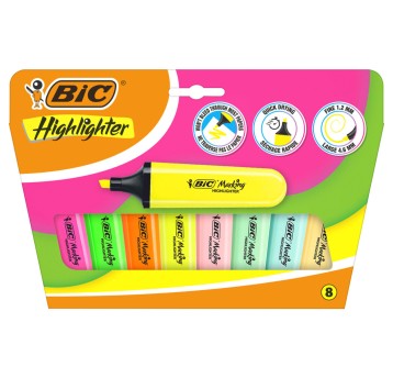 ZAKREŚLACZ FLAT MIX NEON 2789