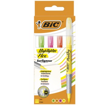 ZAKREŚLACZ FLEX ETUI 4 KOL 8587