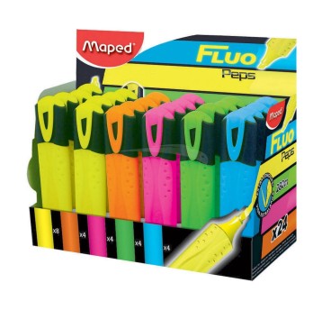 ZAKREŚLACZ FLUO PEPS MIX KOL A'28 742537