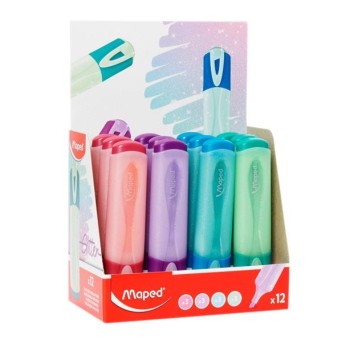 ZAKREŚLACZ FLUO PEPS PASTEL/BROKAT MIX KOL. A'12