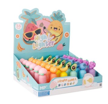 ZAKREŚLACZ FLUORESCENCYJNY FANTAZJA OWOC 7097 A'36