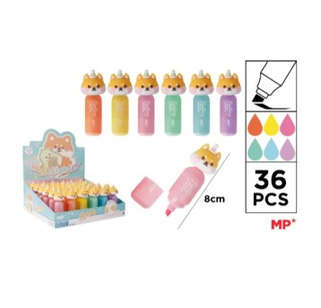 ZAKREŚLACZ FLUORESCENCYJNY FANTAZJA PIES 7103 A'36