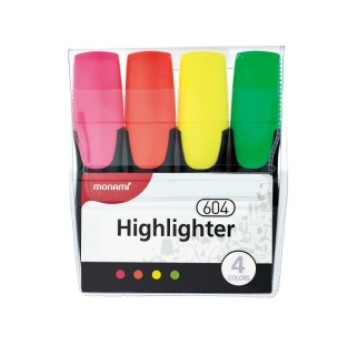 ZAKREŚLACZ HIGHLIGHTER 604 4KOL. MIX A'12 5926