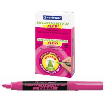 ZAKRESLACZ HIGHLIGHTER FLEXI 8542 RÓŻOWY 5858 A'10