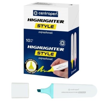 ZAKREŚLACZ HIGHLIGHTER STYLE SOFT NIEB PASTEL 7685