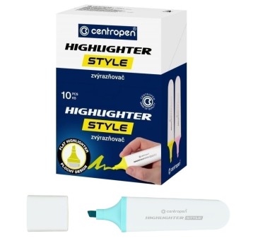 ZAKREŚLACZ HIGHLIGHTER STYLE SOFT NIEB PASTEL 7685