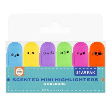 ZAKRESLACZ MINI ZAPACH 6KOL STK P