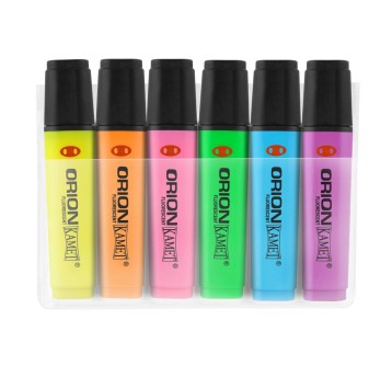 ZAKREŚLACZ ORION 6 KOL.KAMET PASTEL A"5 9045