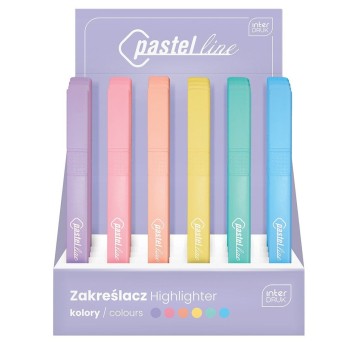 ZAKREŚLACZ PASTELOWY A'24 1229