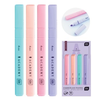 ZAKREŚLACZ PASTELOWY ACADEMY 0374 A'16