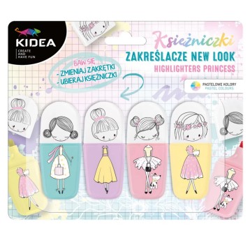ZAKREŚLACZE KSIĘŻNICZKI - NEW LOOK KIDEA 4284