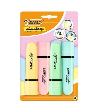 ZAKREŚLACZE MIX PASTEL BLISTER 4SZT 2772