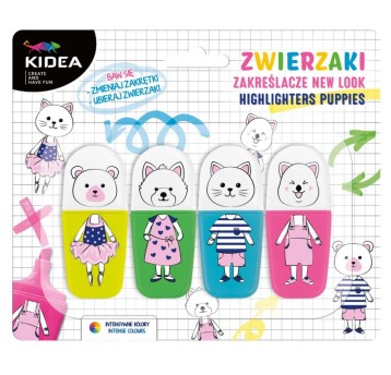 ZAKREŚLACZE ZWIERZAKI - NEW LOOK KIDEA 4291