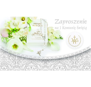ZAPROSZENIA SKŁADANE KOMUNIA 57267