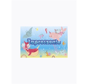 ZAPROSZENIE 160X95 ZESTAW OCEAN 64826 A'10