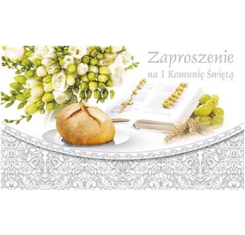 ZAPROSZENIE SKŁADANE KOMUNIA 36173 A'10