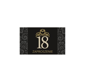 ZAPROSZENIE URODZINY 18-STKA ZEST.61631 A'10